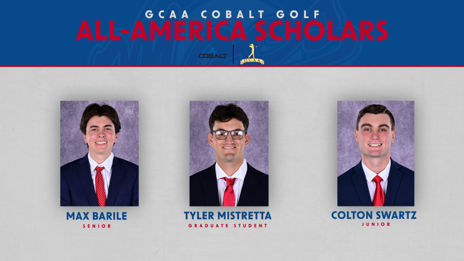 2026 Cobalt All-America Scholars