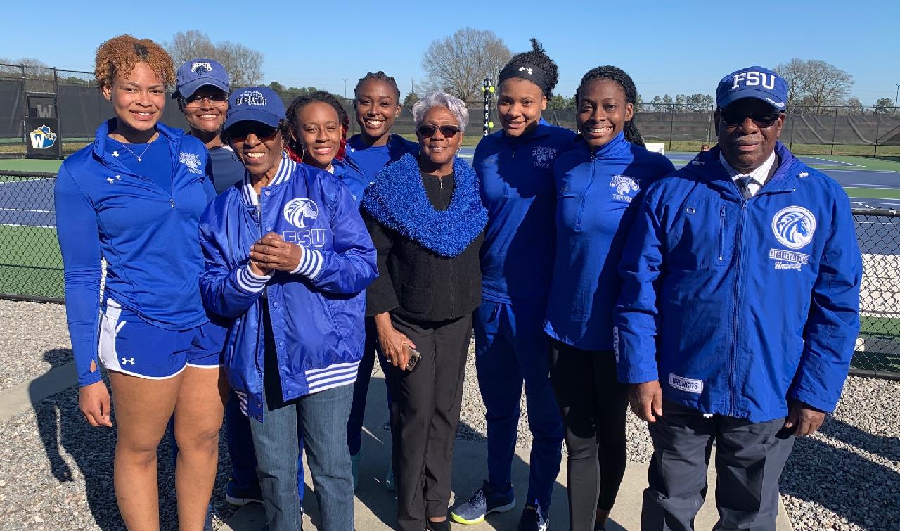 Rocky Mount Tennis Match vs ECSU