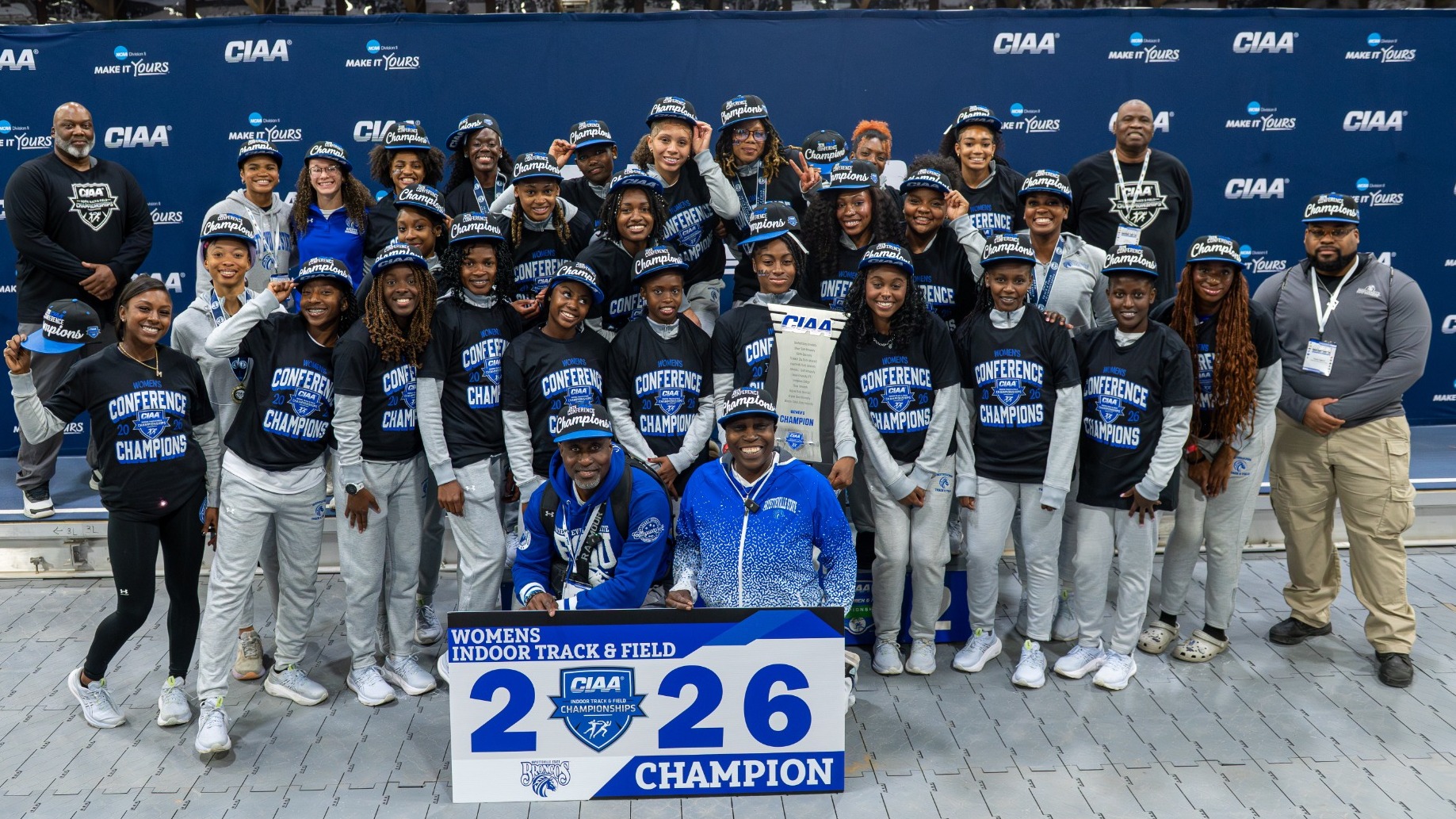 CIAA 2026 Indoor Track & Field Champions