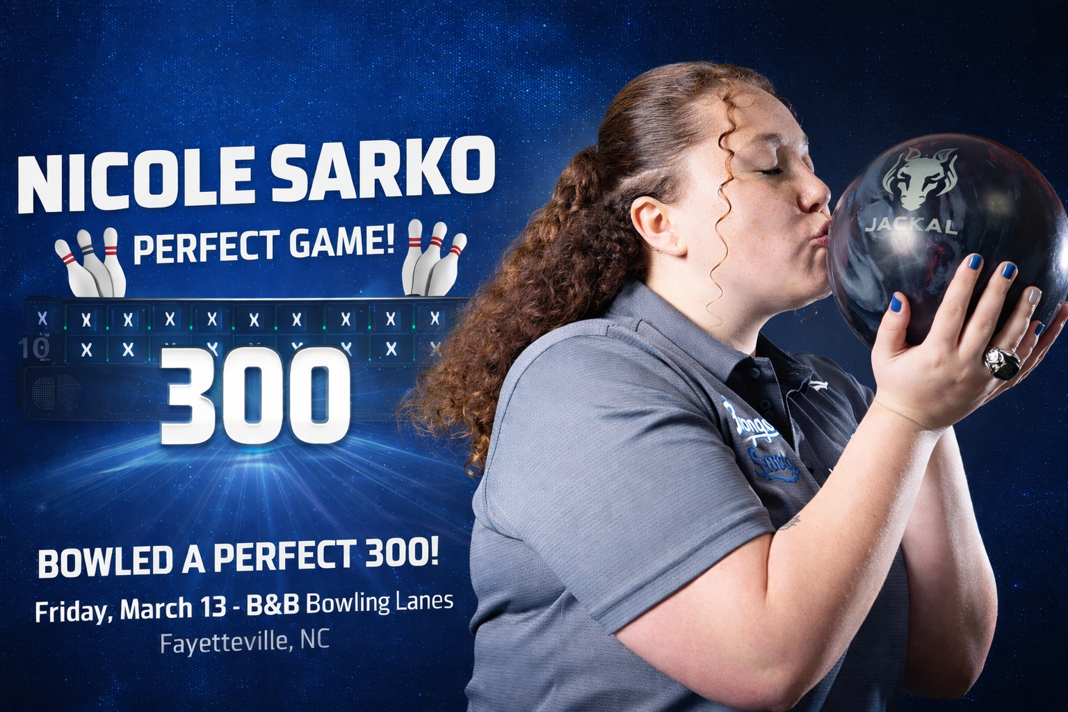 Nicole Sarko Perfect Game