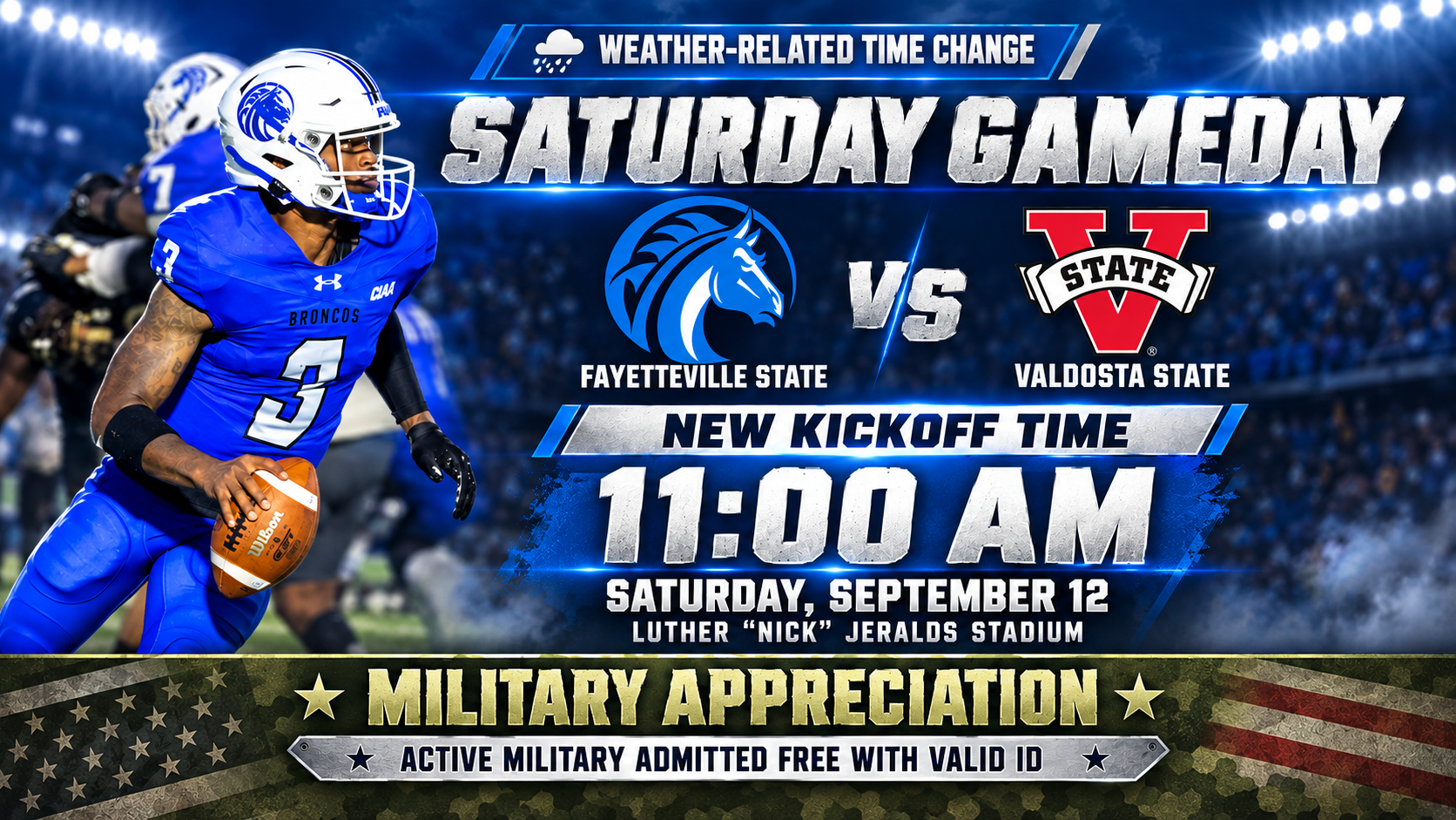 Valdosta Time Change