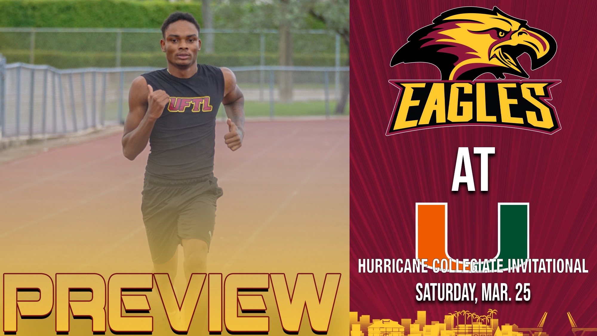 Track And Field Runs At Hurricane Invitational Saturday University of