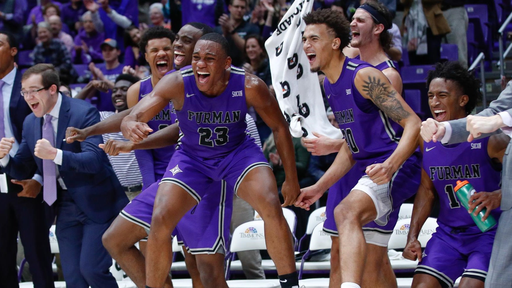 Furman Basketball Returns To Downtown Greenville Saturday Versus