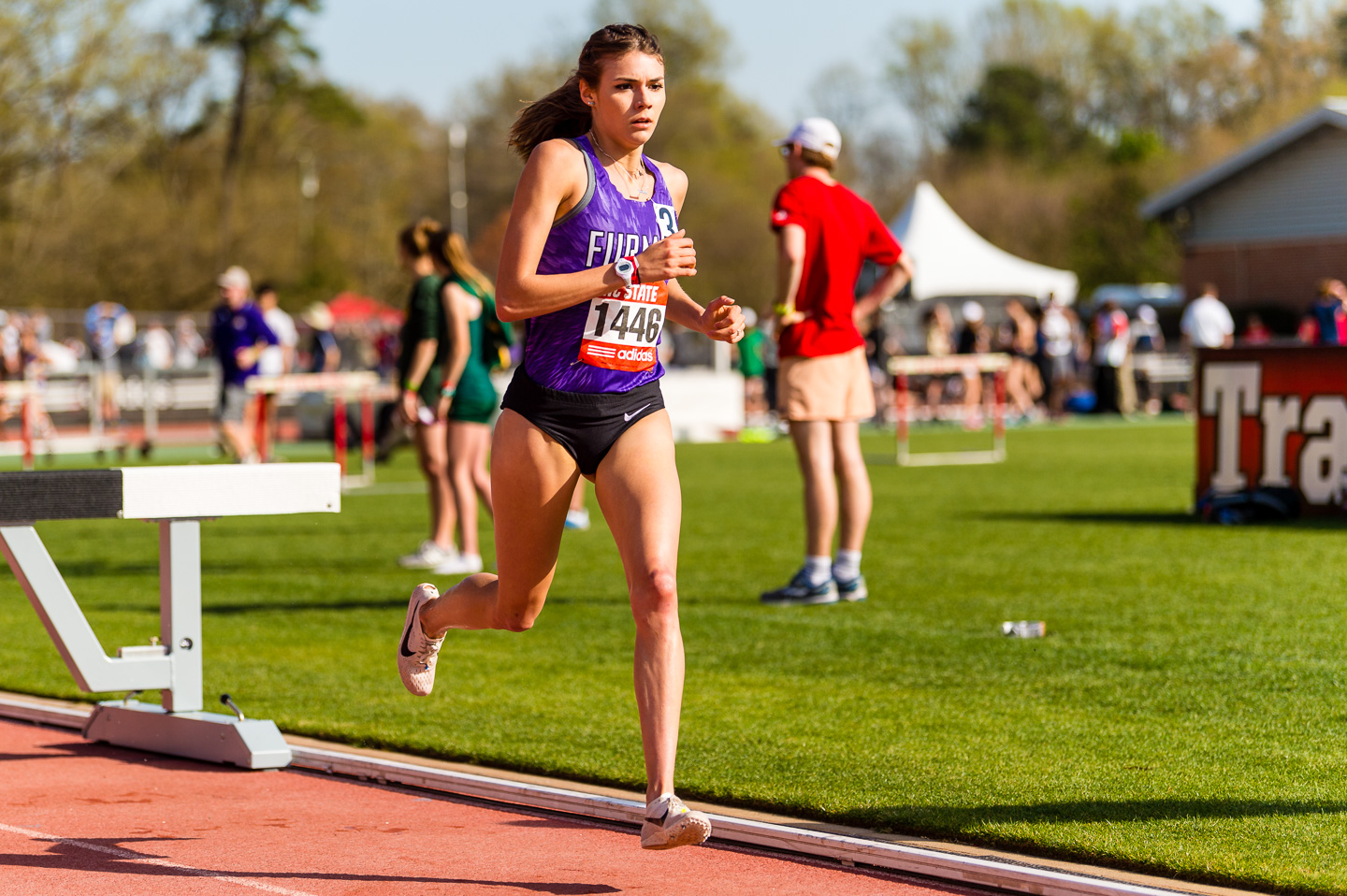 Furman's Jennings Sets Program Record, Posts Olympic Trials Qualifying