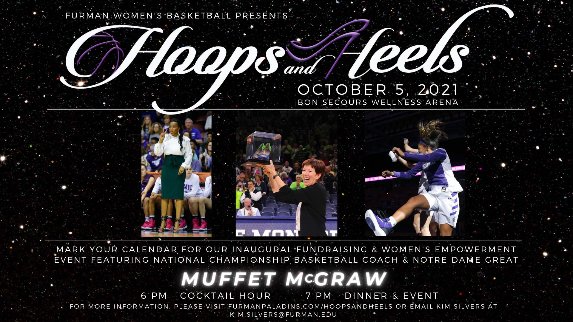 Furman Hoops And Heels Fundraiser Set For Oct. 5 At Bon Secours