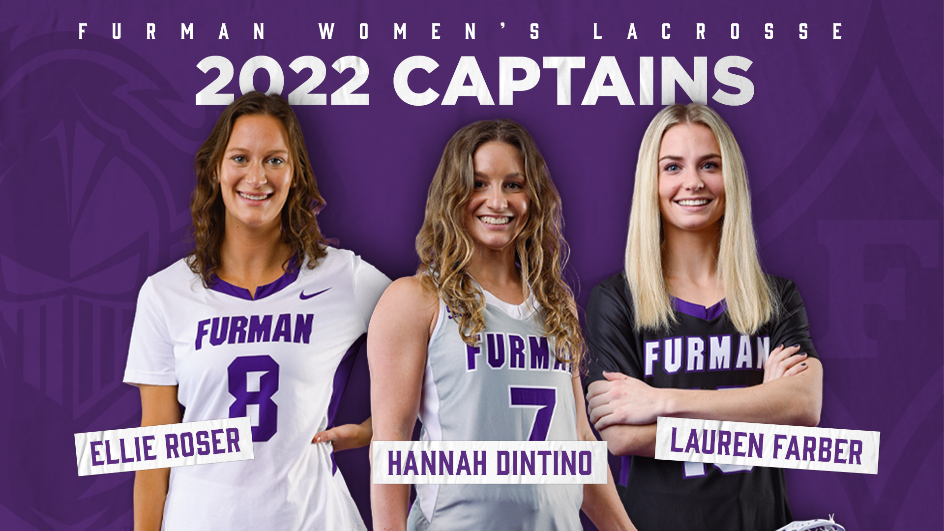 Women’s Lacrosse Names Three Captains for 2022 Season Furman University