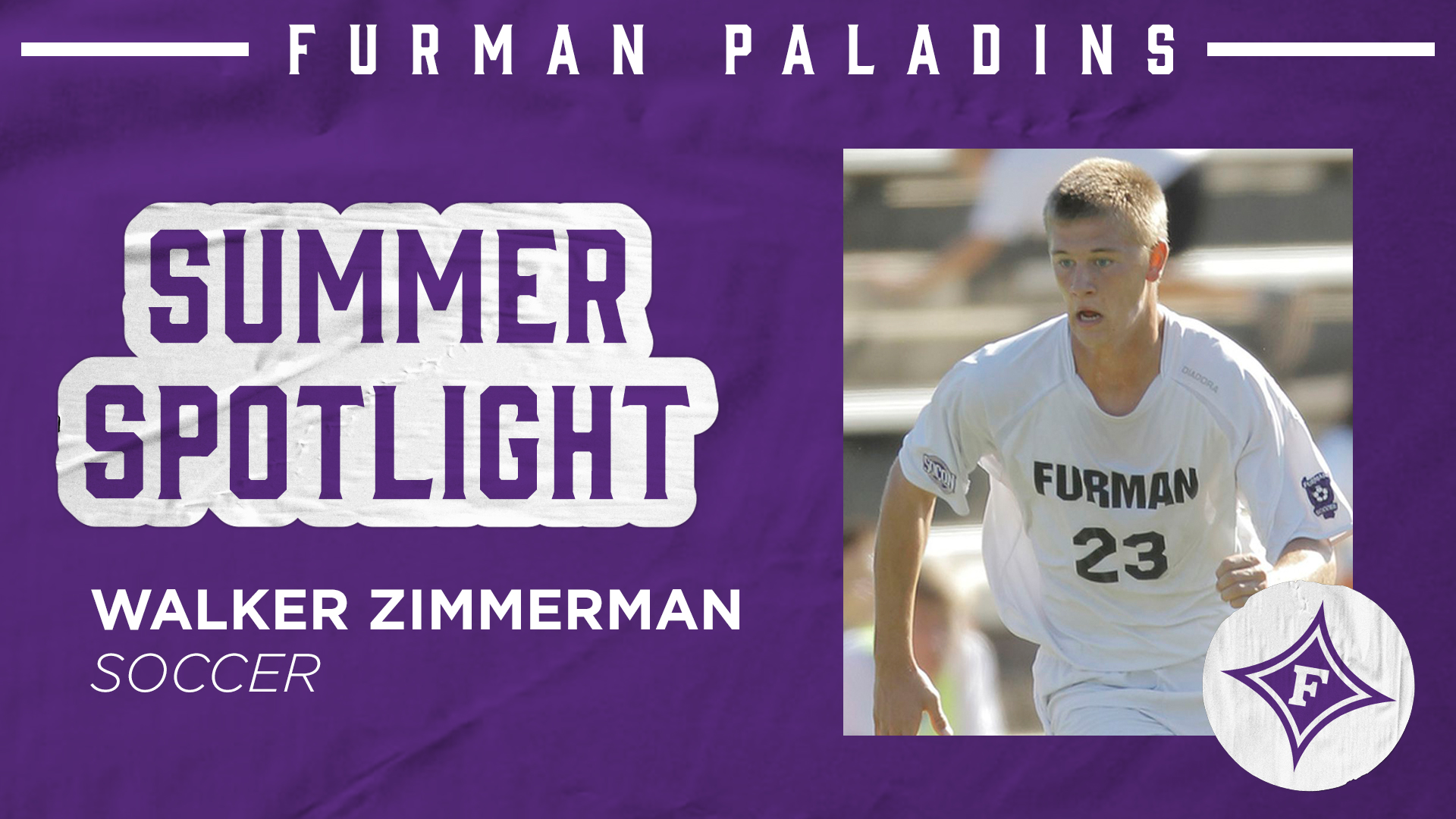 Furman Summer Spotlight Series Walker Zimmerman Furman University