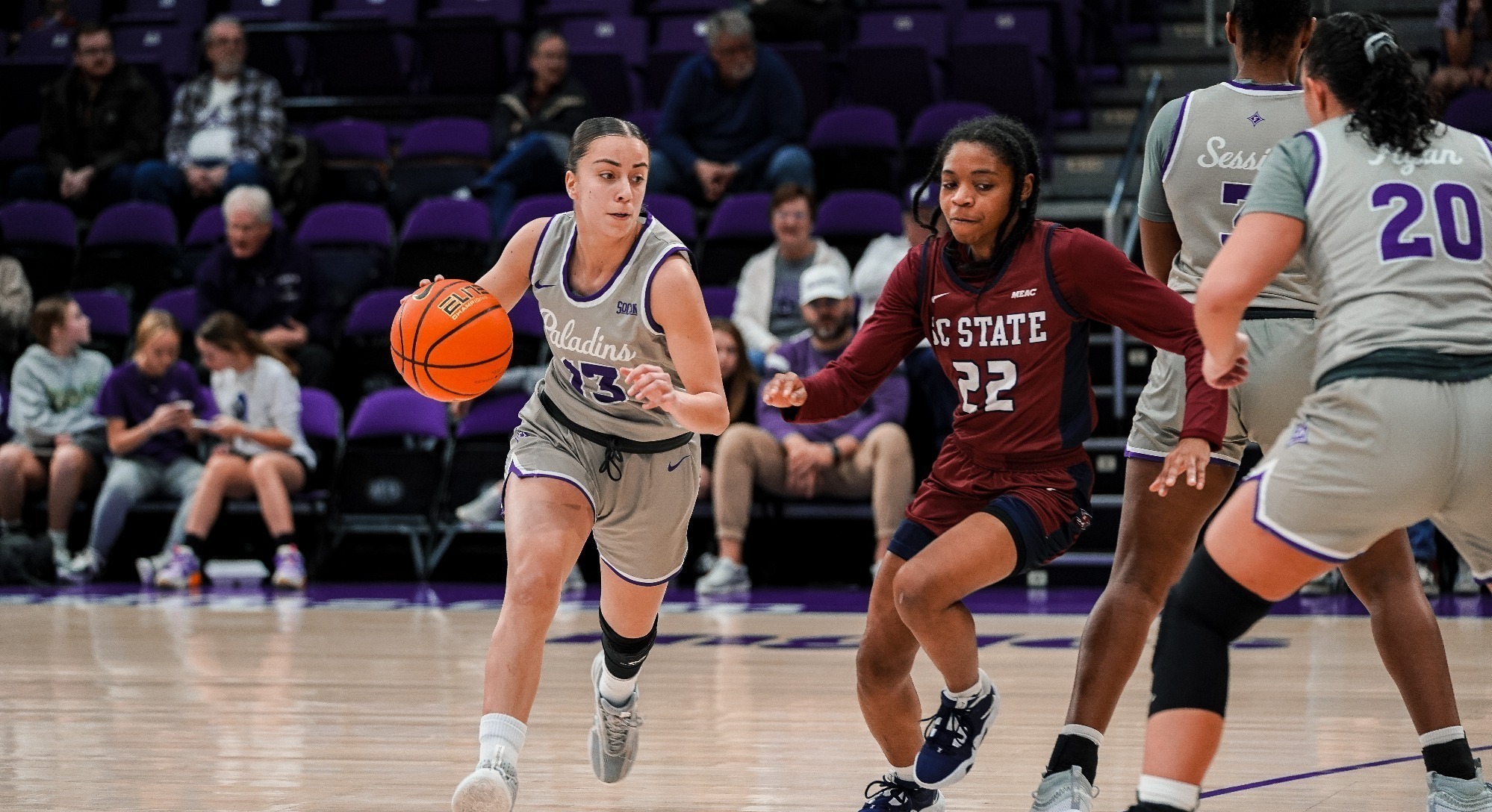 Furman Rolls Past South Carolina State, 6743 Furman University