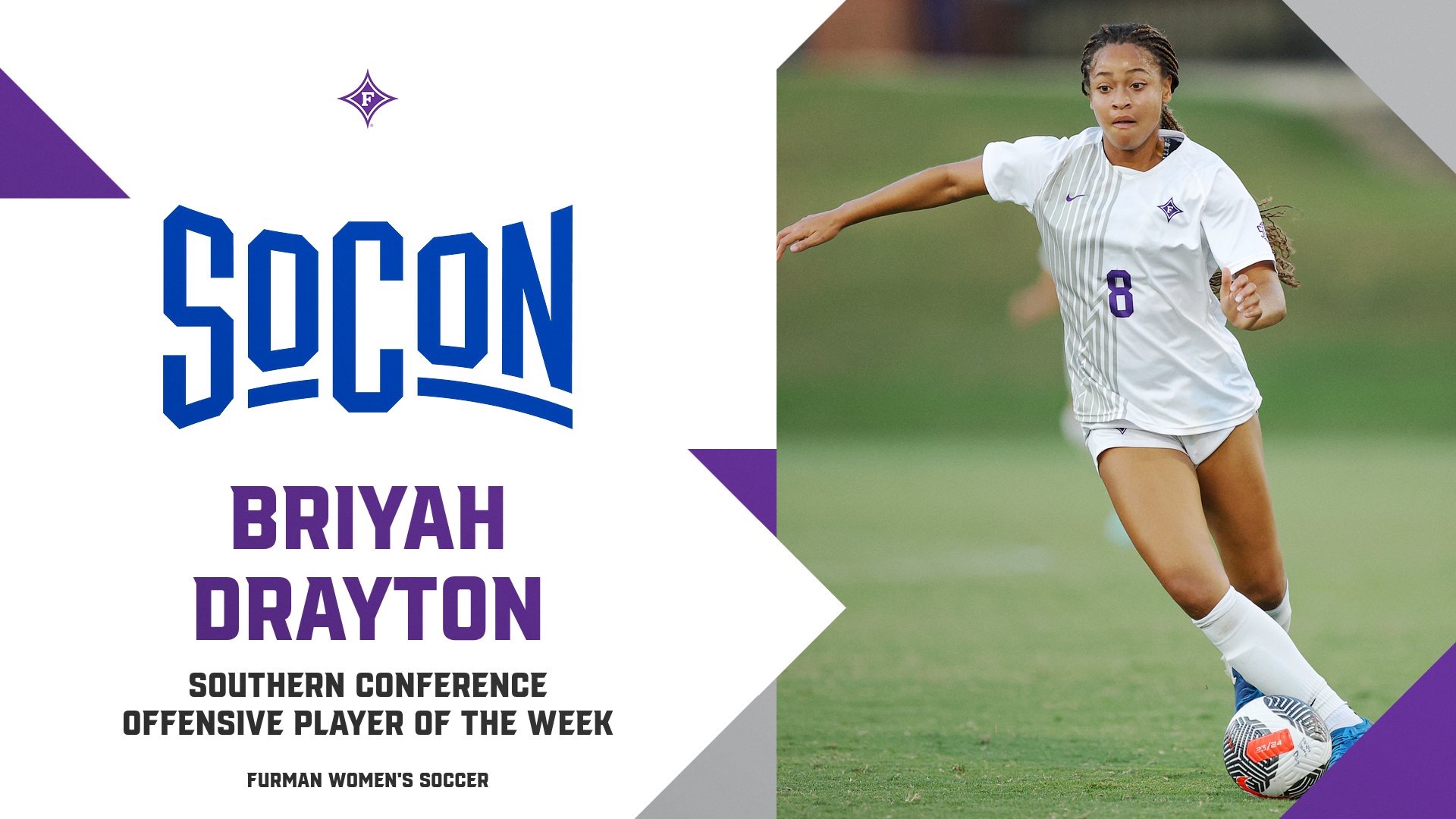 Briyah Drayton SoCon POTW 102825