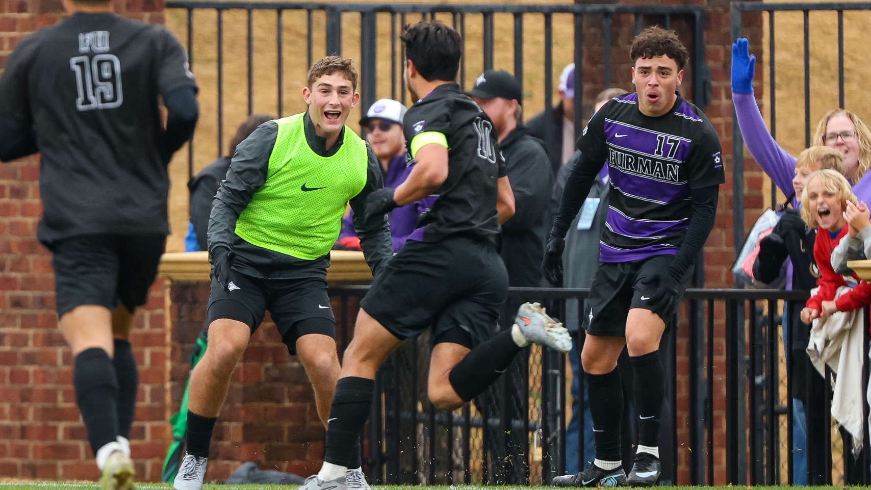 Diego Hernandez Celebration vs Hofstra
