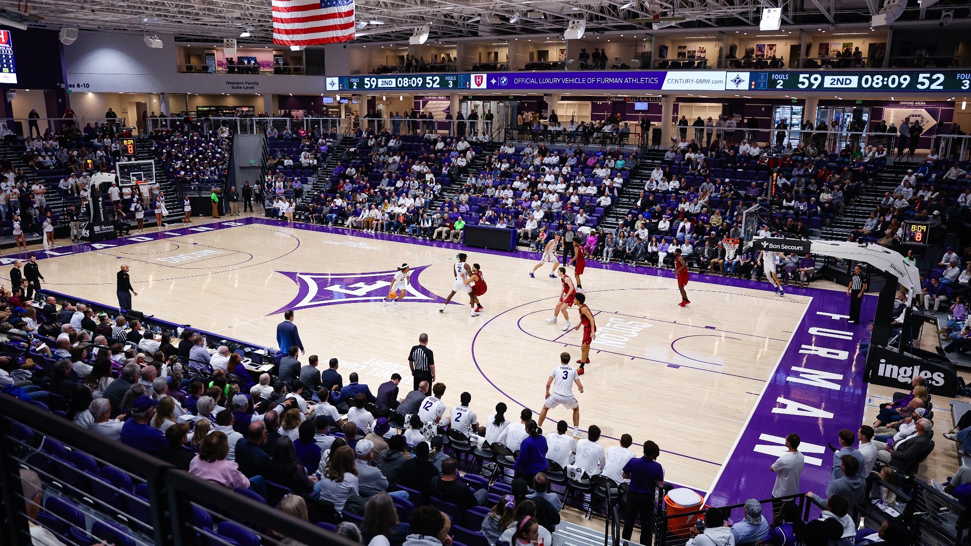 Timmons Arena Harvard vs. Furman December 2025