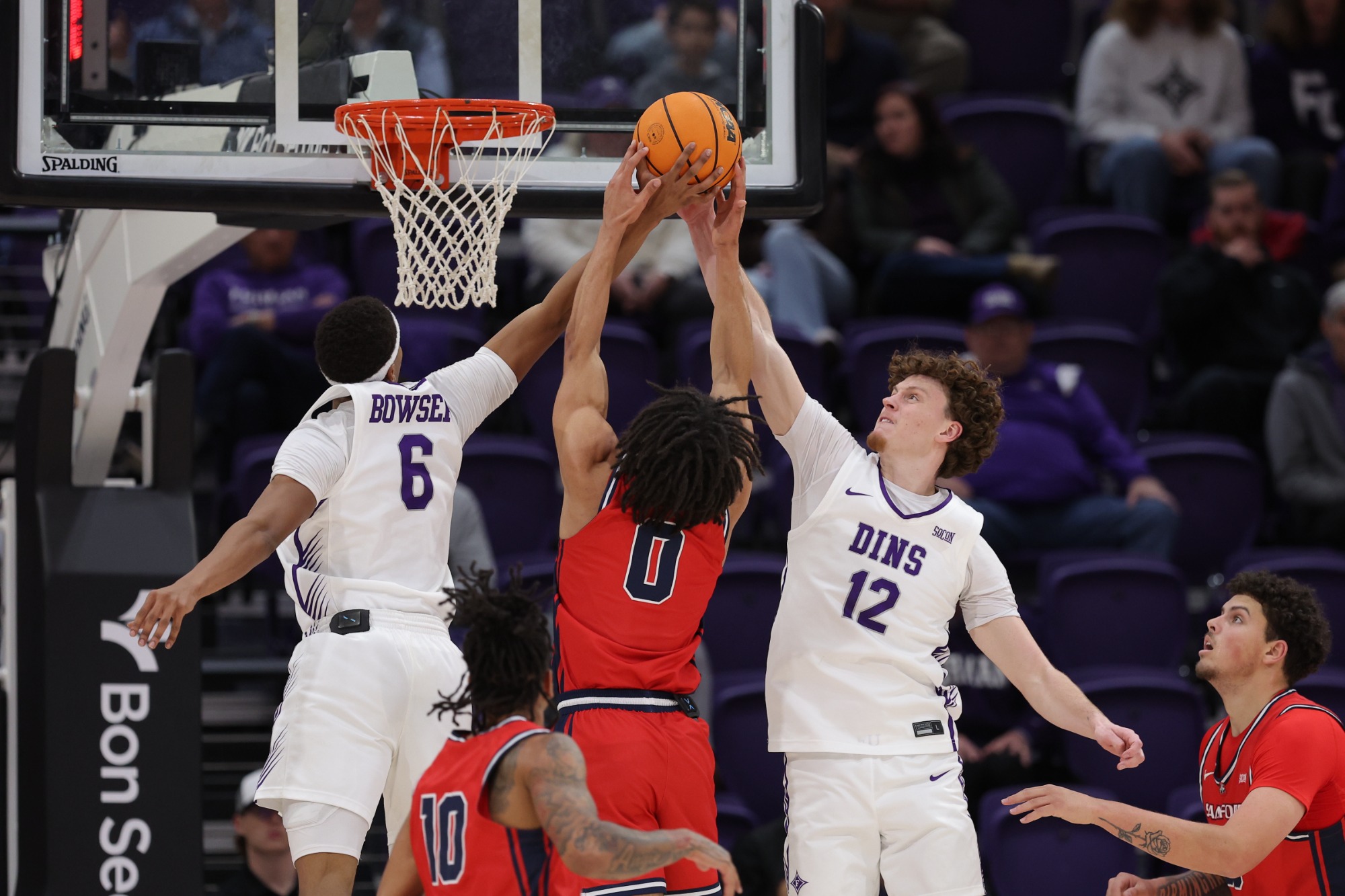 Tom House and Cole Bowser Blocked Shot