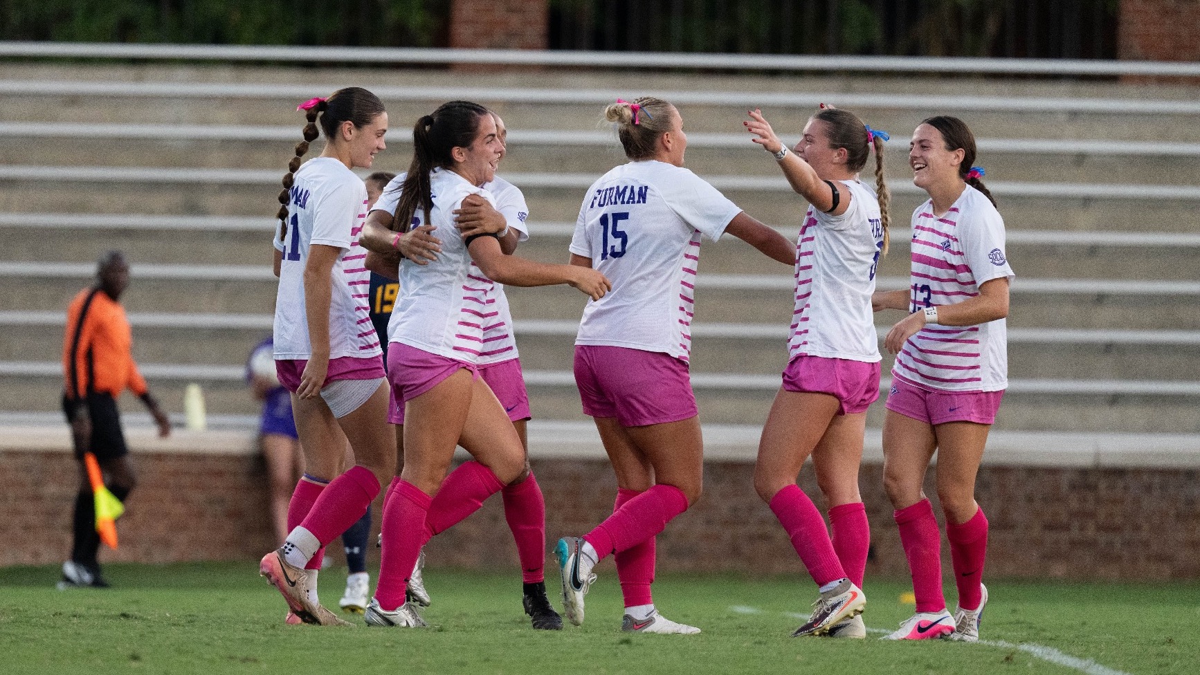 Furman Women's Soccer Celebration October 15, 2026
