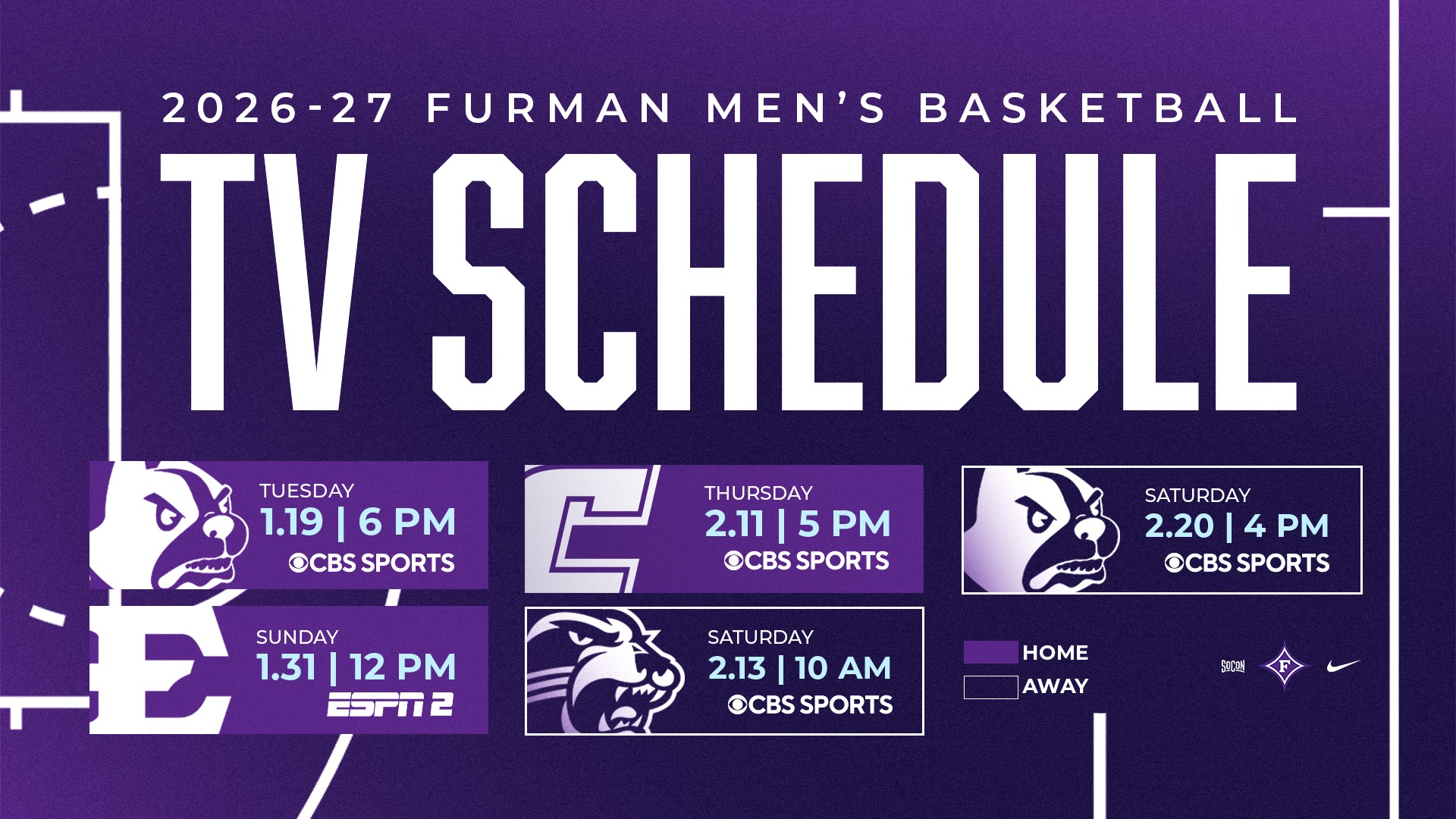 MBB 2026-27 TV Package Graphic