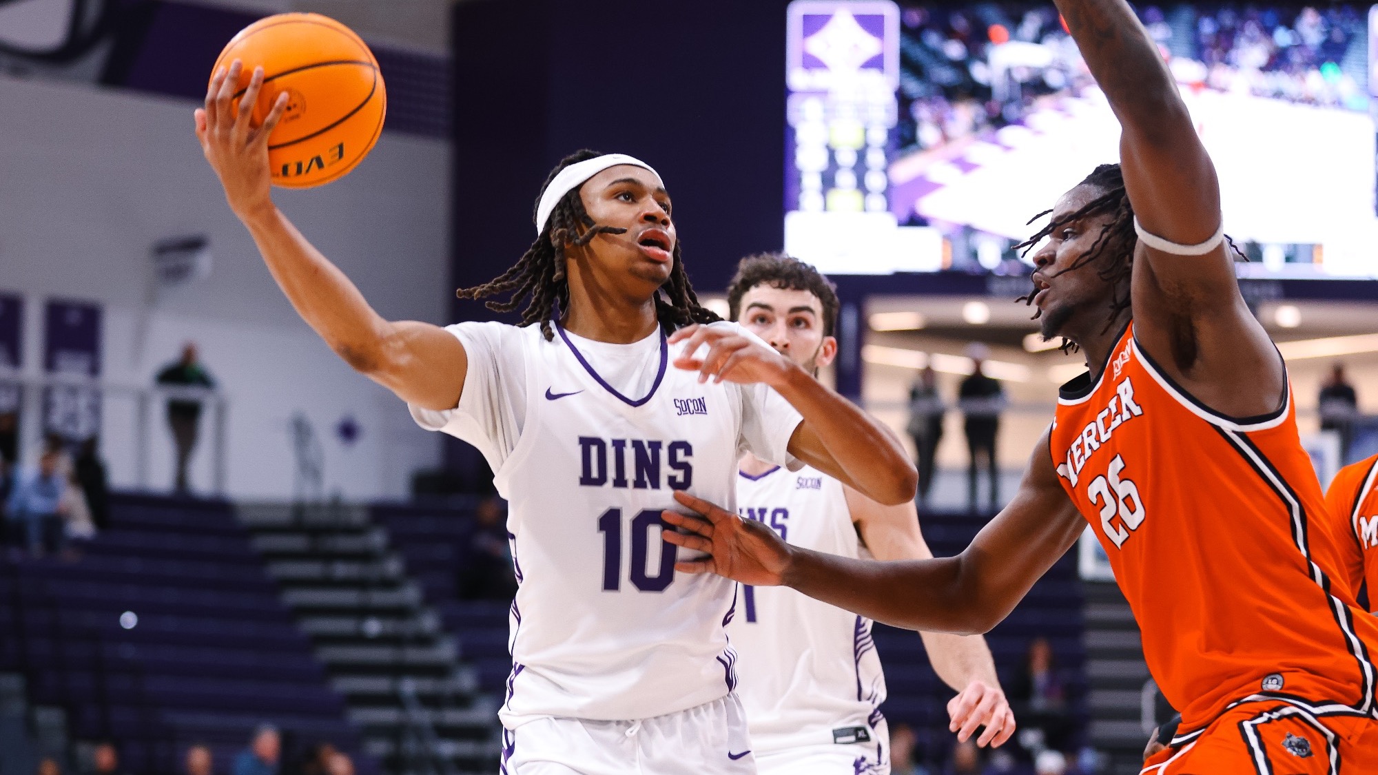 Alex Wilkins at home versus Mercer