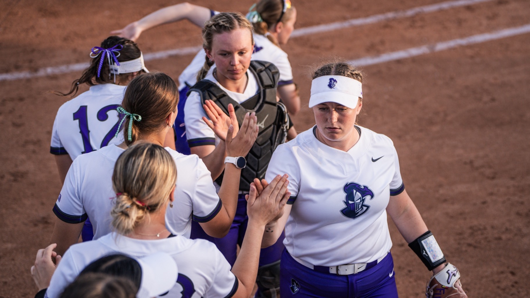 Furman Softball Hi Fives
