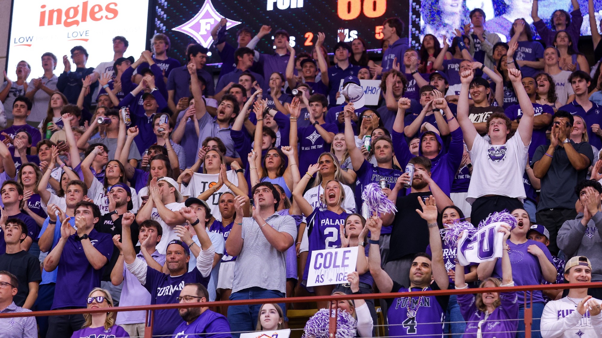 Furman Fans at SoCon Championship Game March 9, 2026