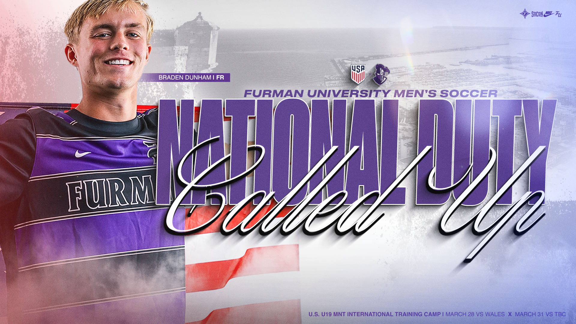 Braden Dunham March 2026 CallUp