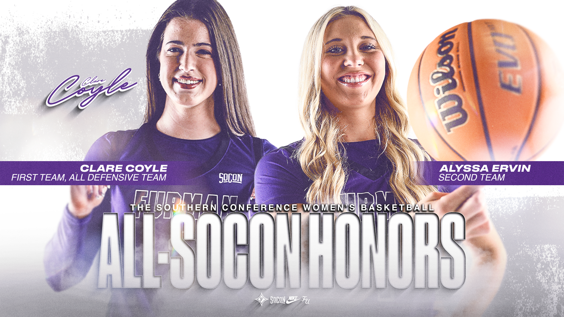 Coyle, Ervin All-SoCon