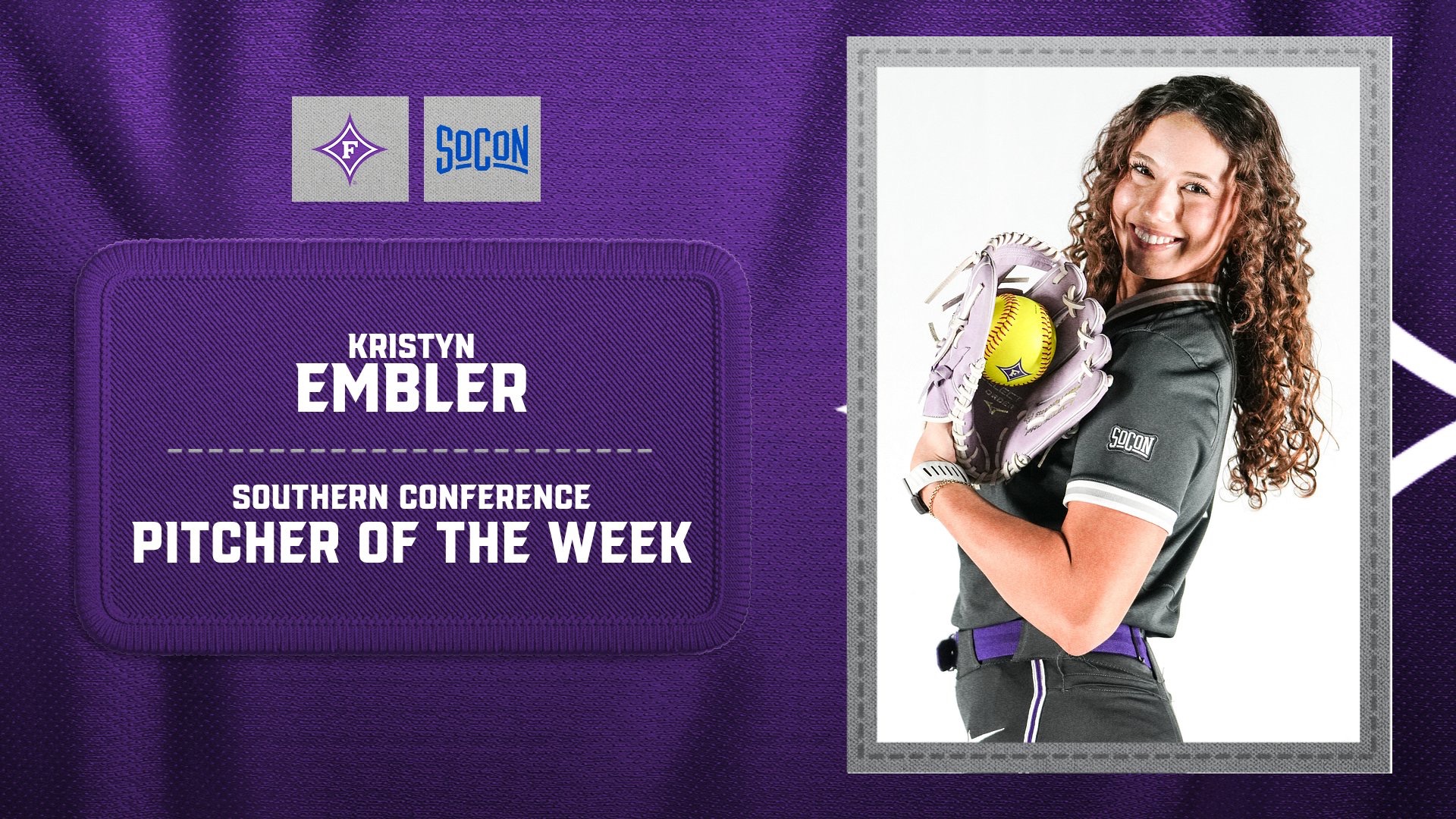 Kristyn Embler SoCon POTW 040626