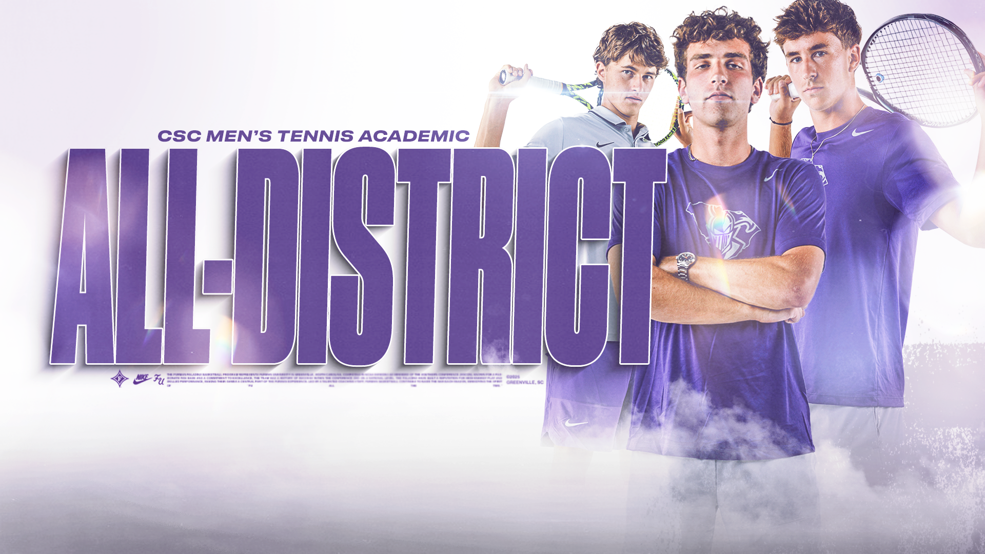 Men's Tennis CSC Academic All-District