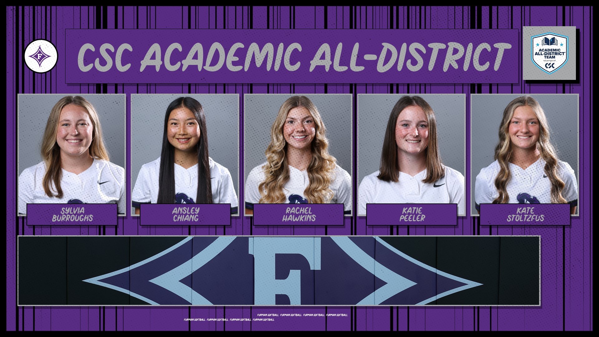 SB CSC Academic All-District Graphic