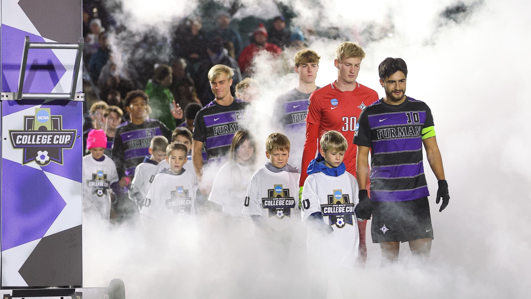 Furman Men's Soccer Entrance
