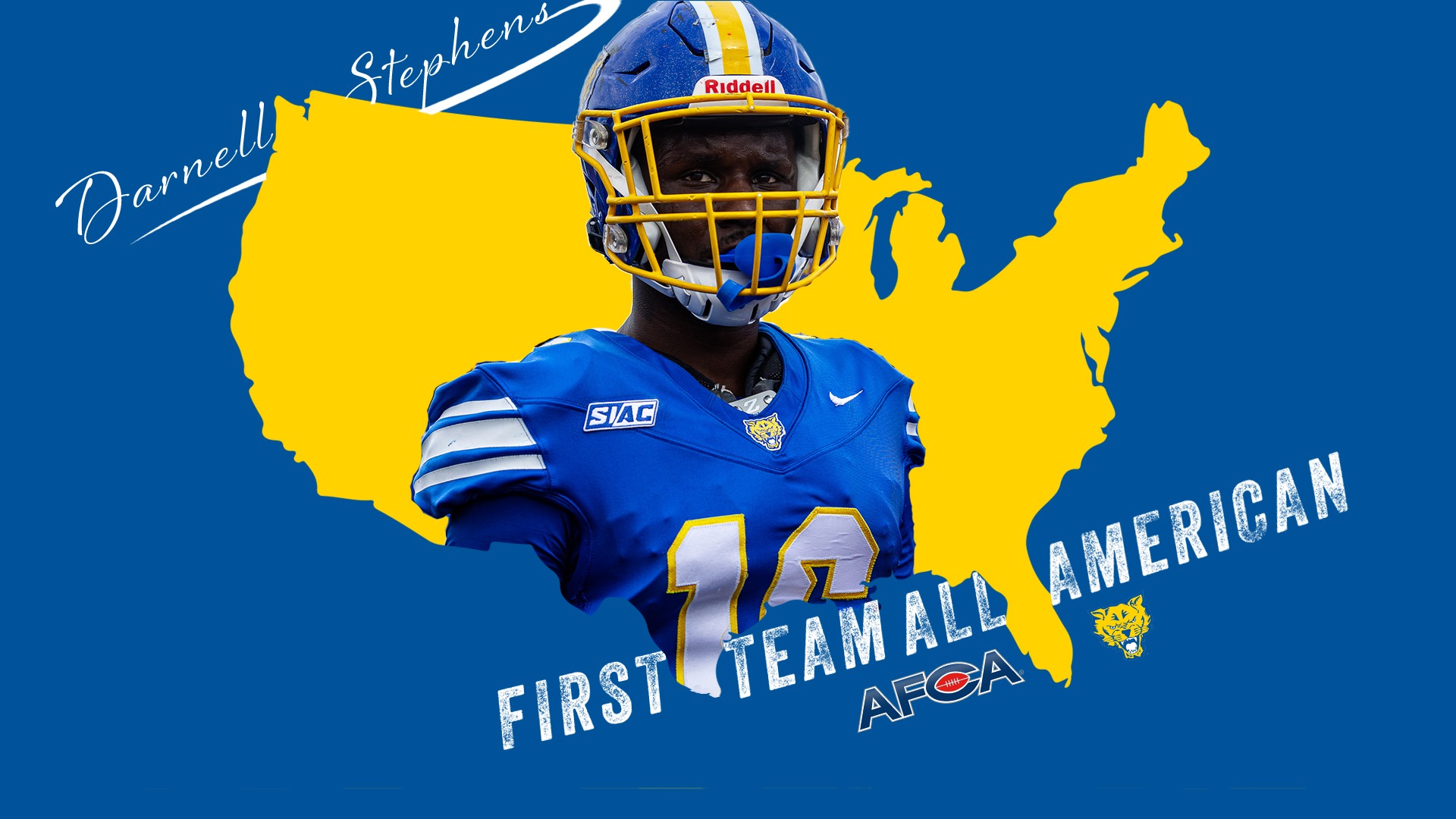 Darnell Stephens AFCA First Team All-American 
