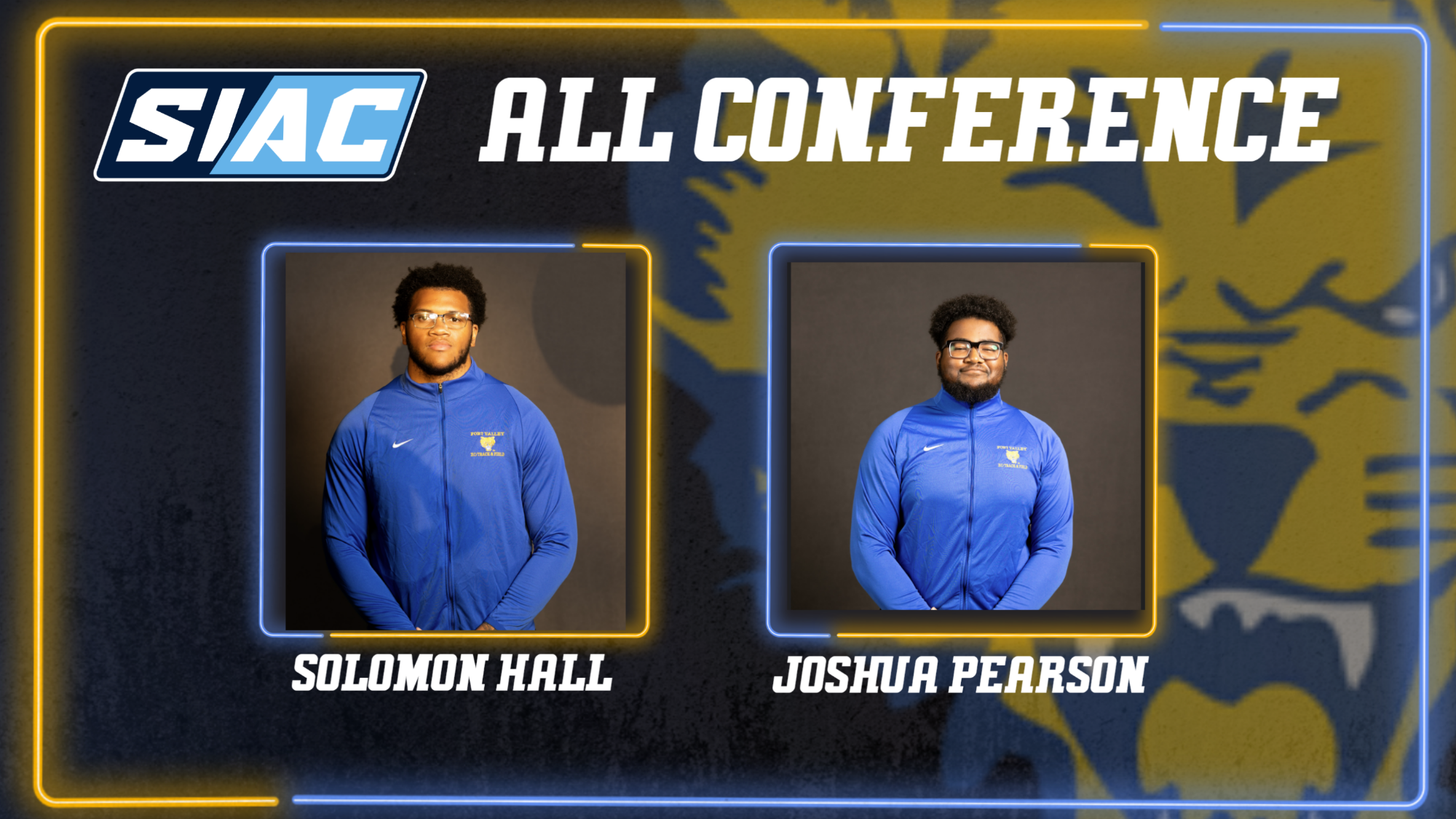 Hall and Pearson All-SIAC Second Team