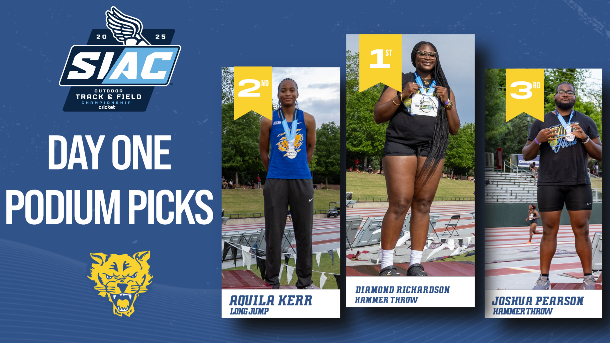 SIAC Day One Podium