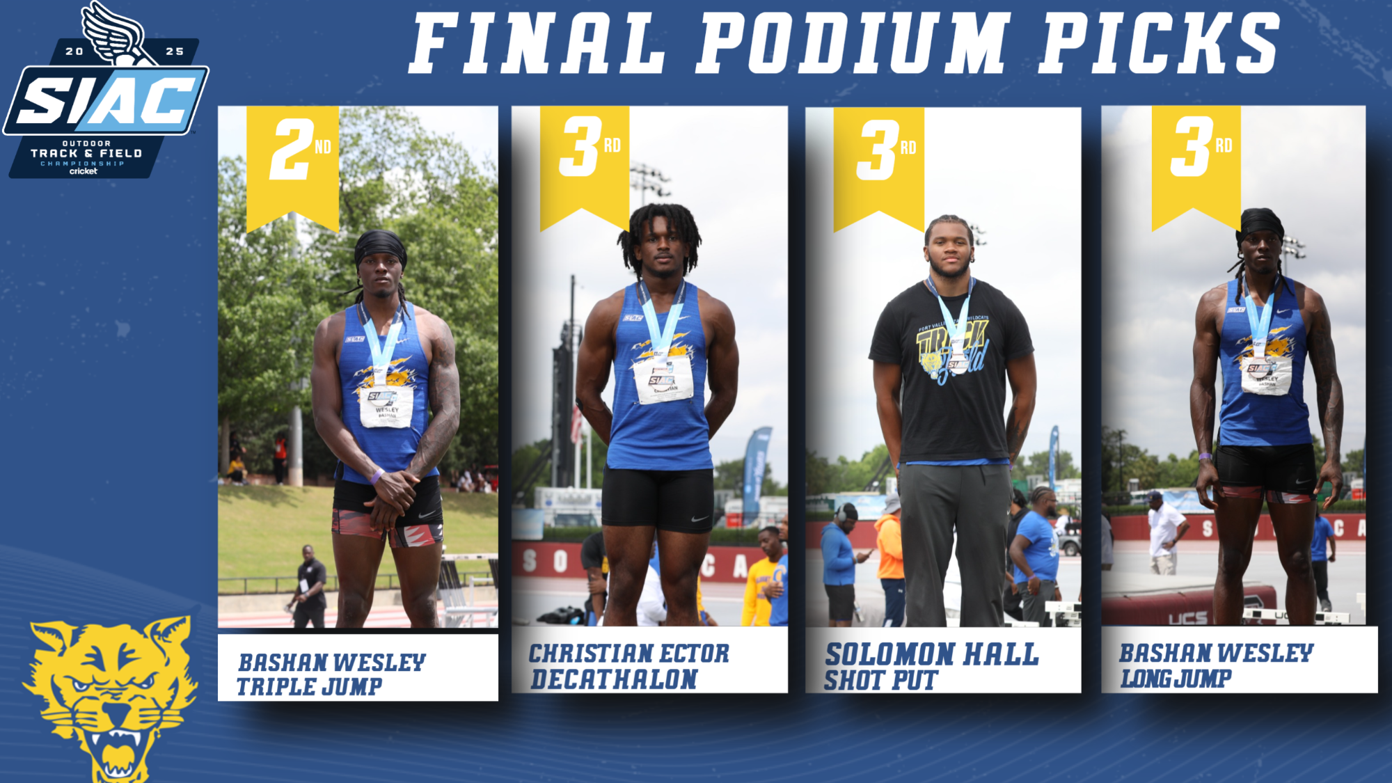 MTF Final finishers SIAC