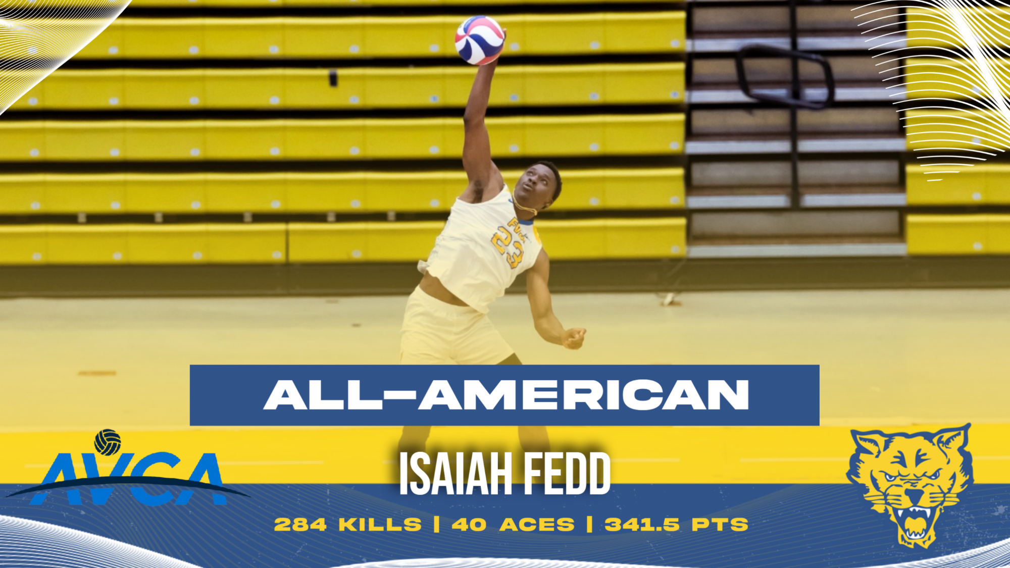 AVCA All-American Isaiah Fedd