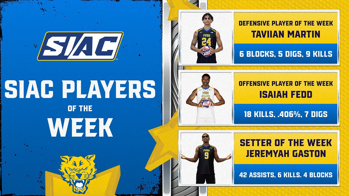 SIAC Players of the Week MVB