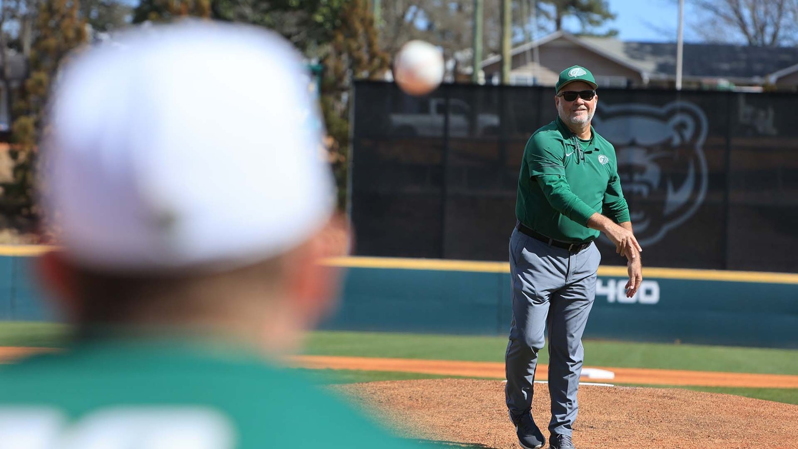 Doug Court First Pitch