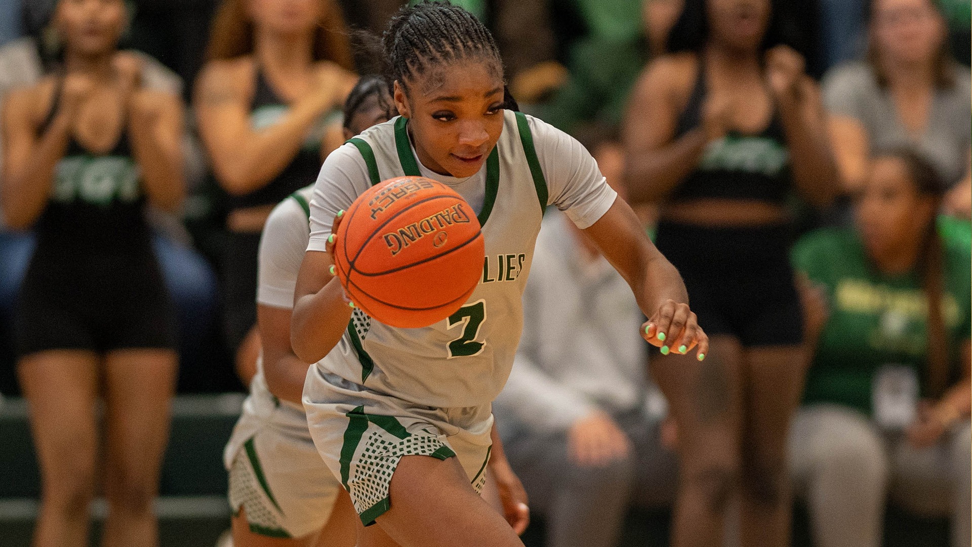 Christen Collins fast break
