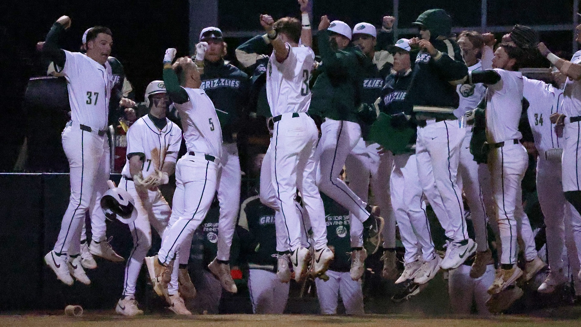 Fuselier home run celebration