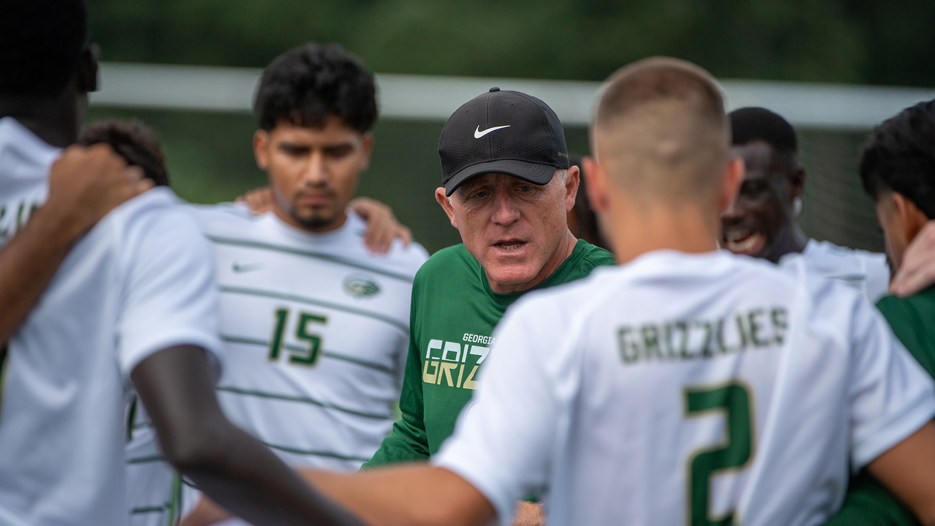 DeCou coaching huddle