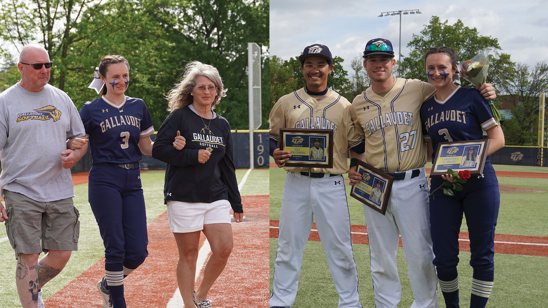 Gallaudet’s Christina Elsbury first to pitch in a collegiate