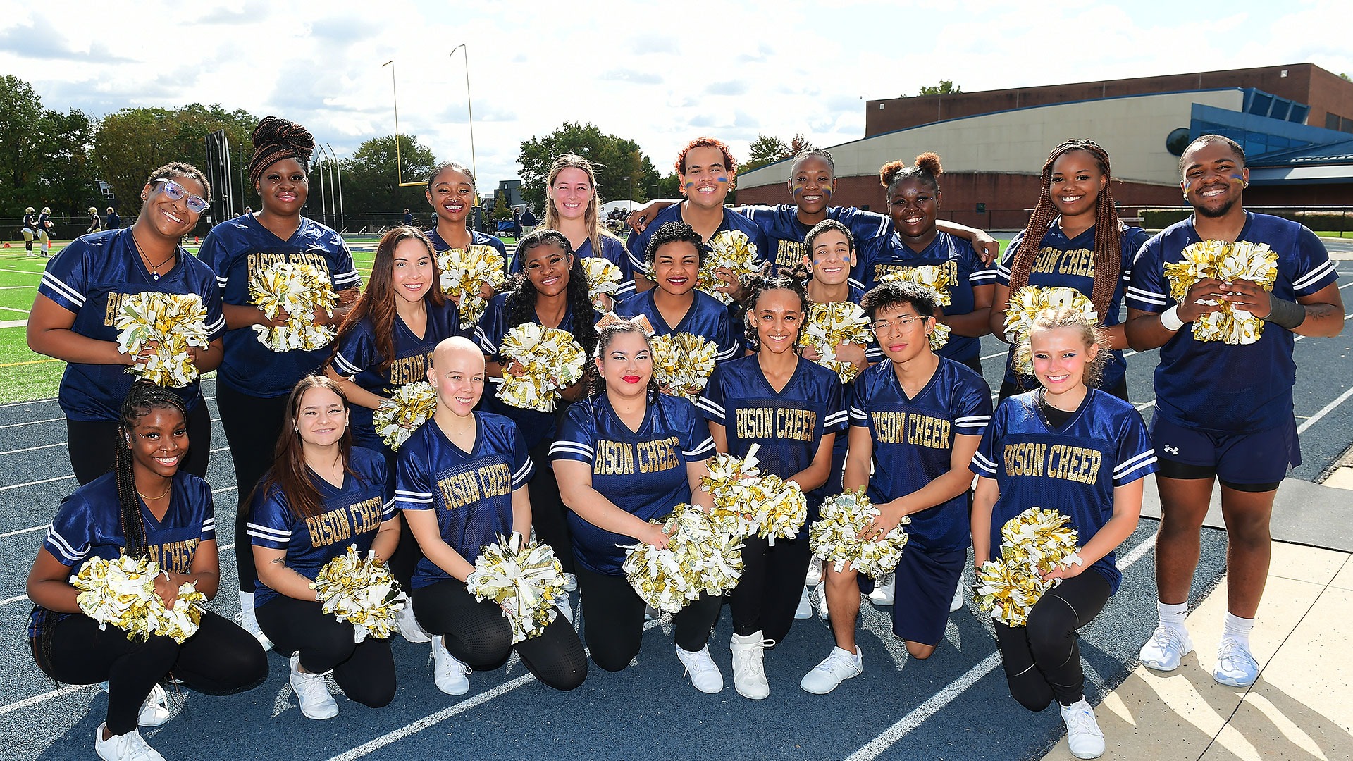 team-cheer-fall-23 2023 Gallaudet University Fall Cheerleading Team Photo