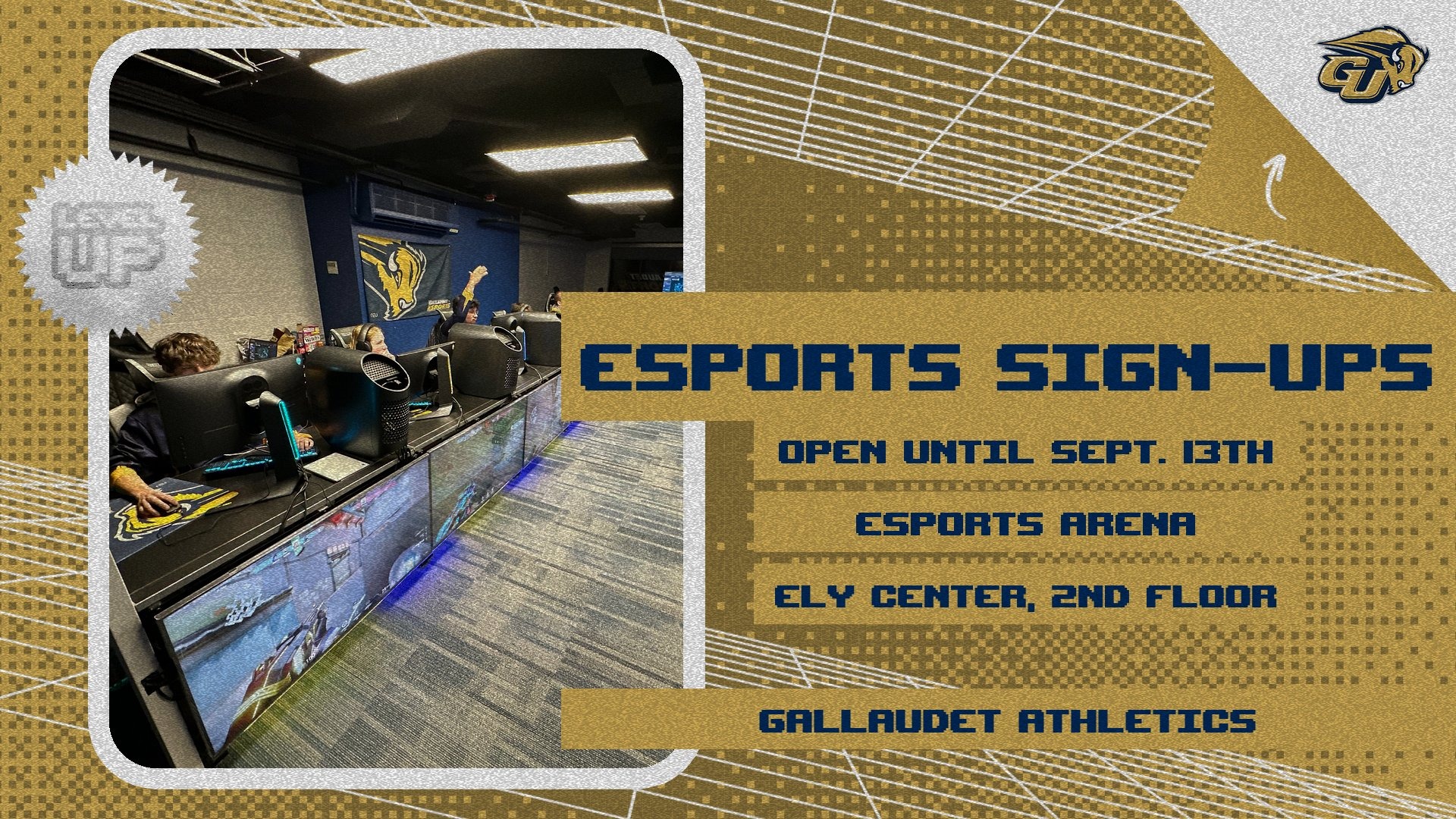 Esports signs up for fall 2024 graphic 