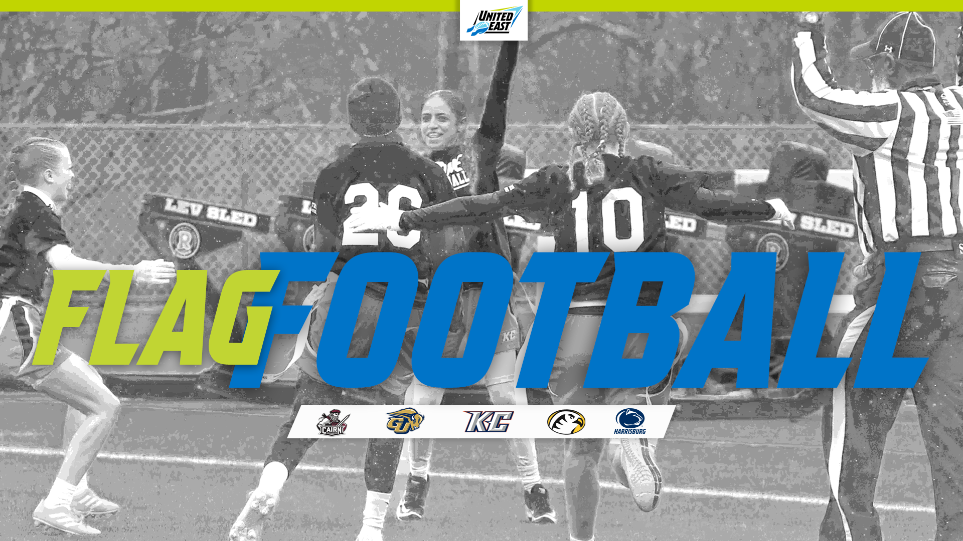 2025 United East Flag Football Sponsorship graphic