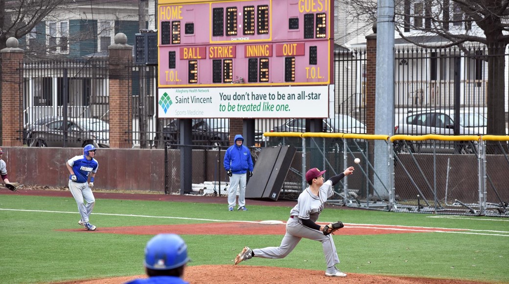 JV Baseball Action Photo