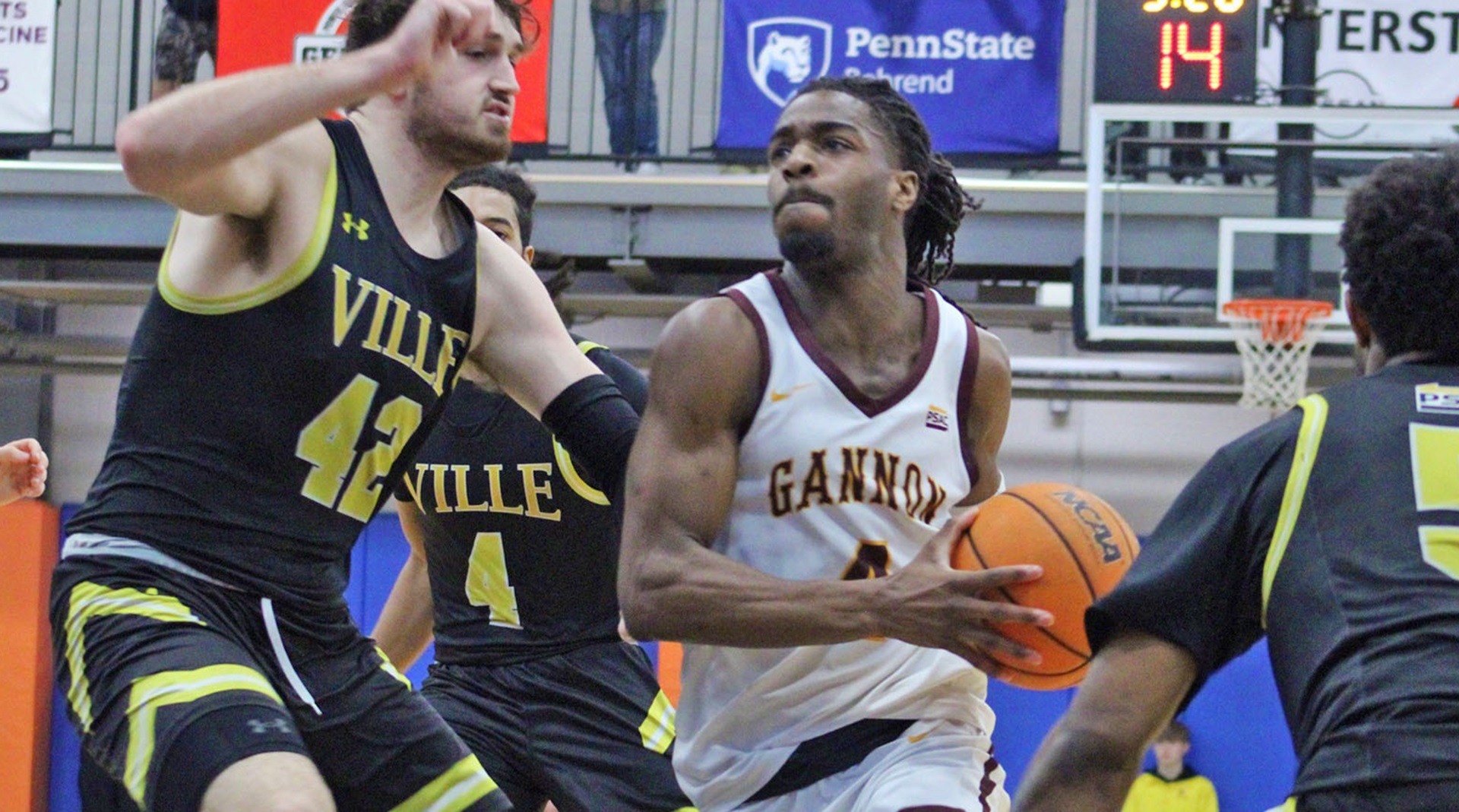 Golden Knights Ride HotShooting to 9864 Win over Millersville and