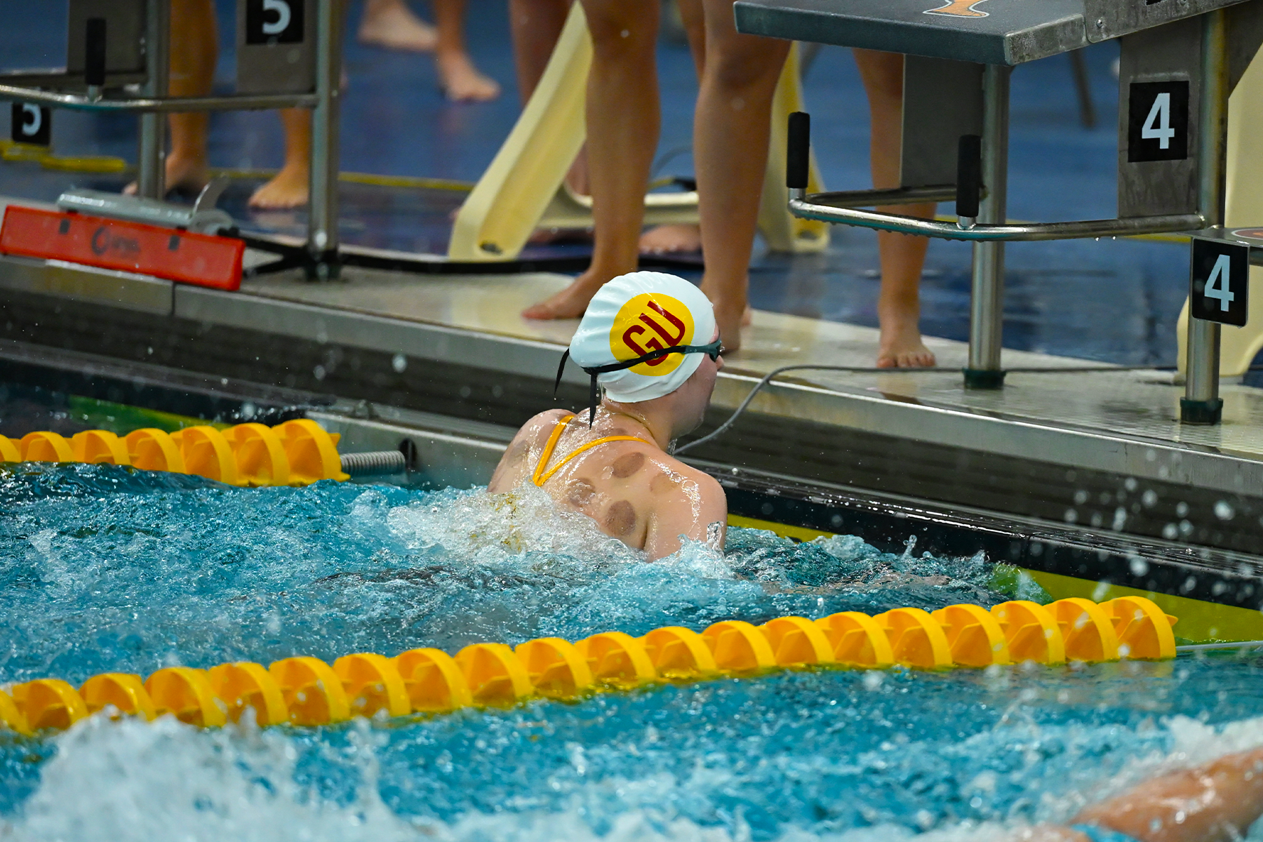 GU vs CWRU WSWIM 1108