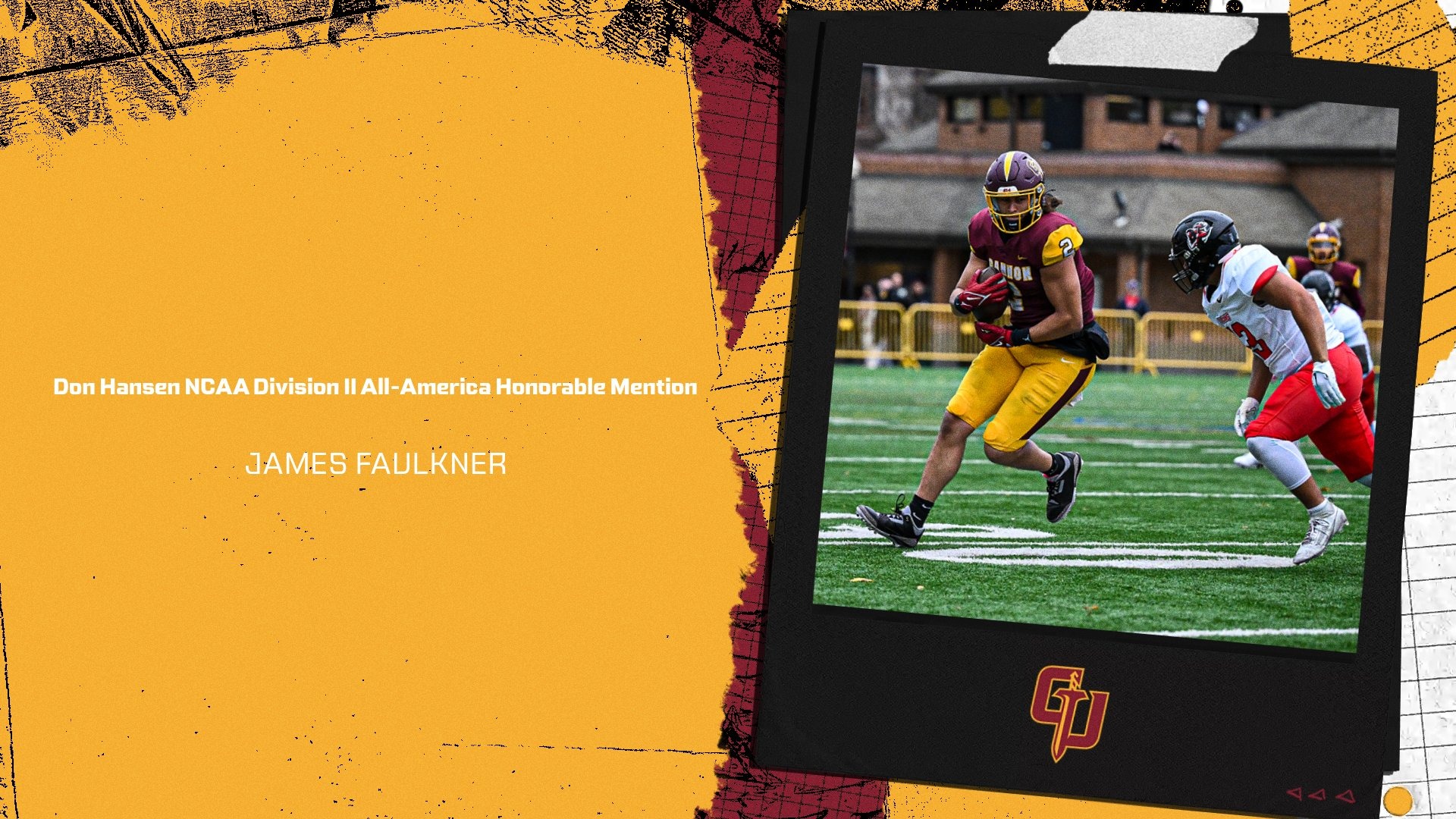 James Faulkner Don Hansen All-American Honorable Mention