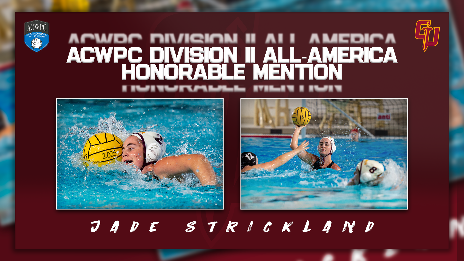 Jade Strickland HM All-America
