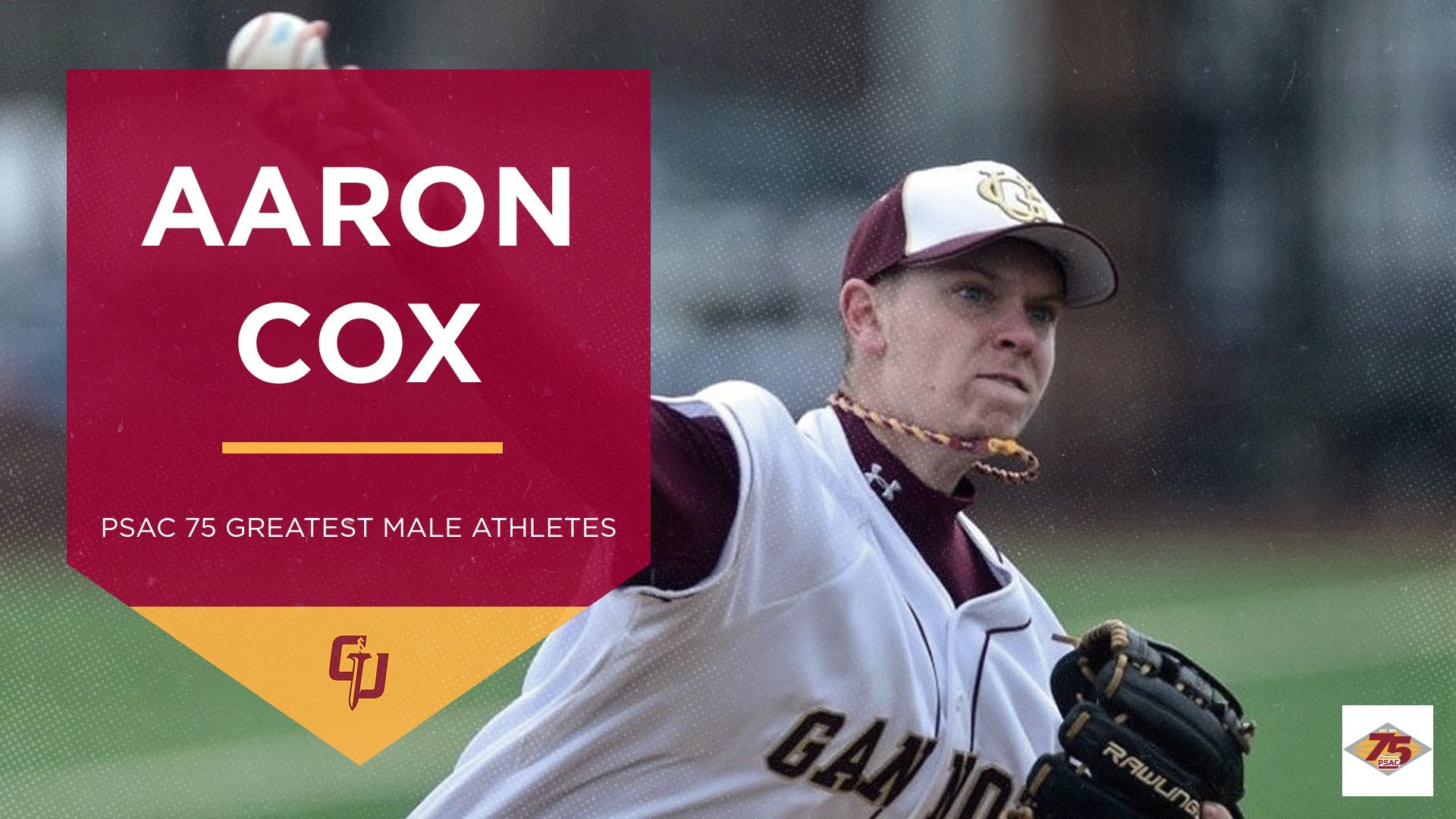 Aaron Cox PSAC 75 Greatest Male Athletes