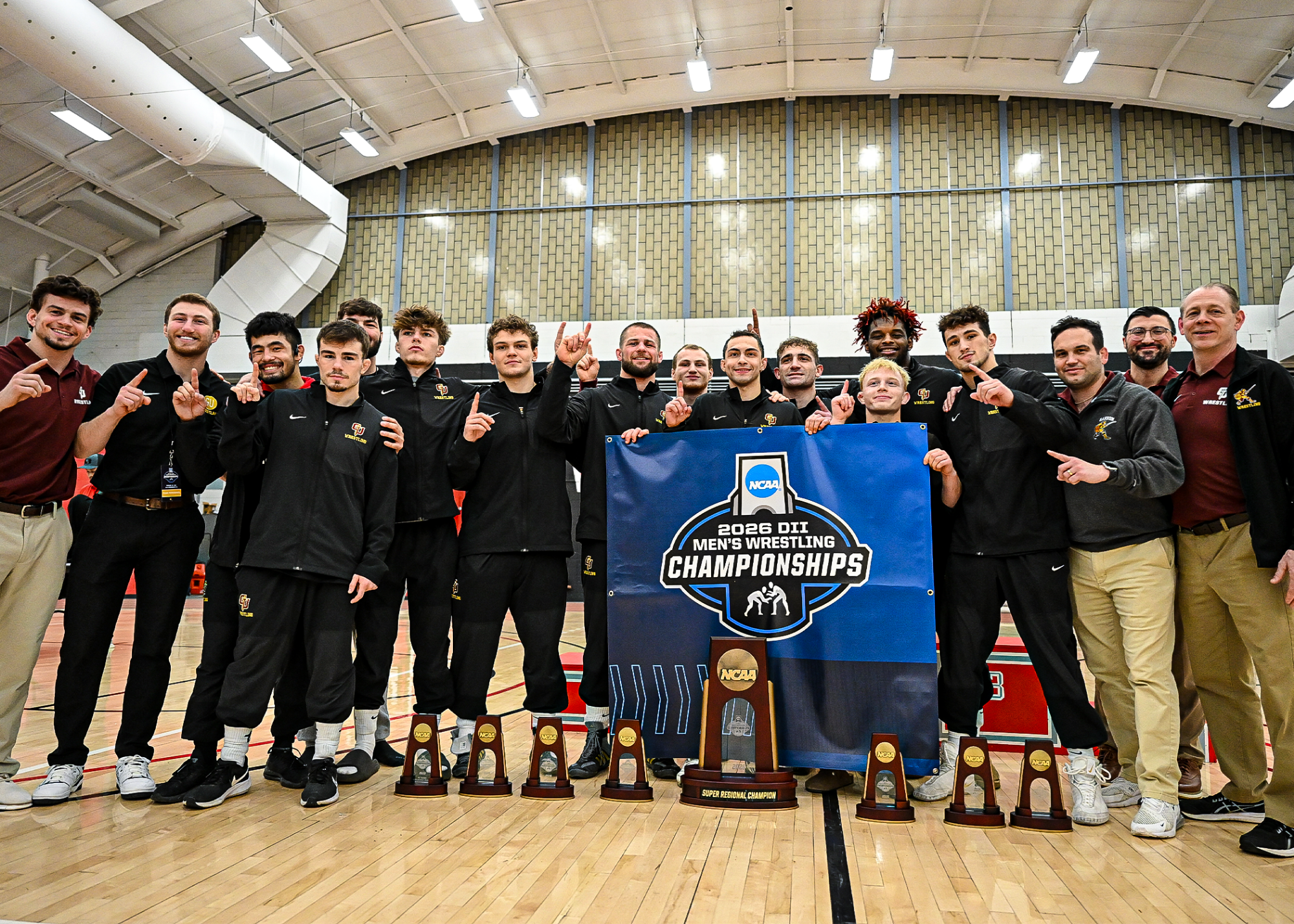 Gannon MWR Regional Championship Team Photo