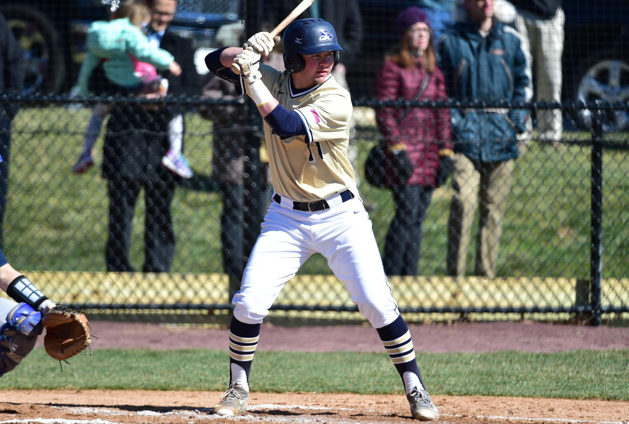 Baseball Gains Split of Doubleheader vs. Chestnut Hill