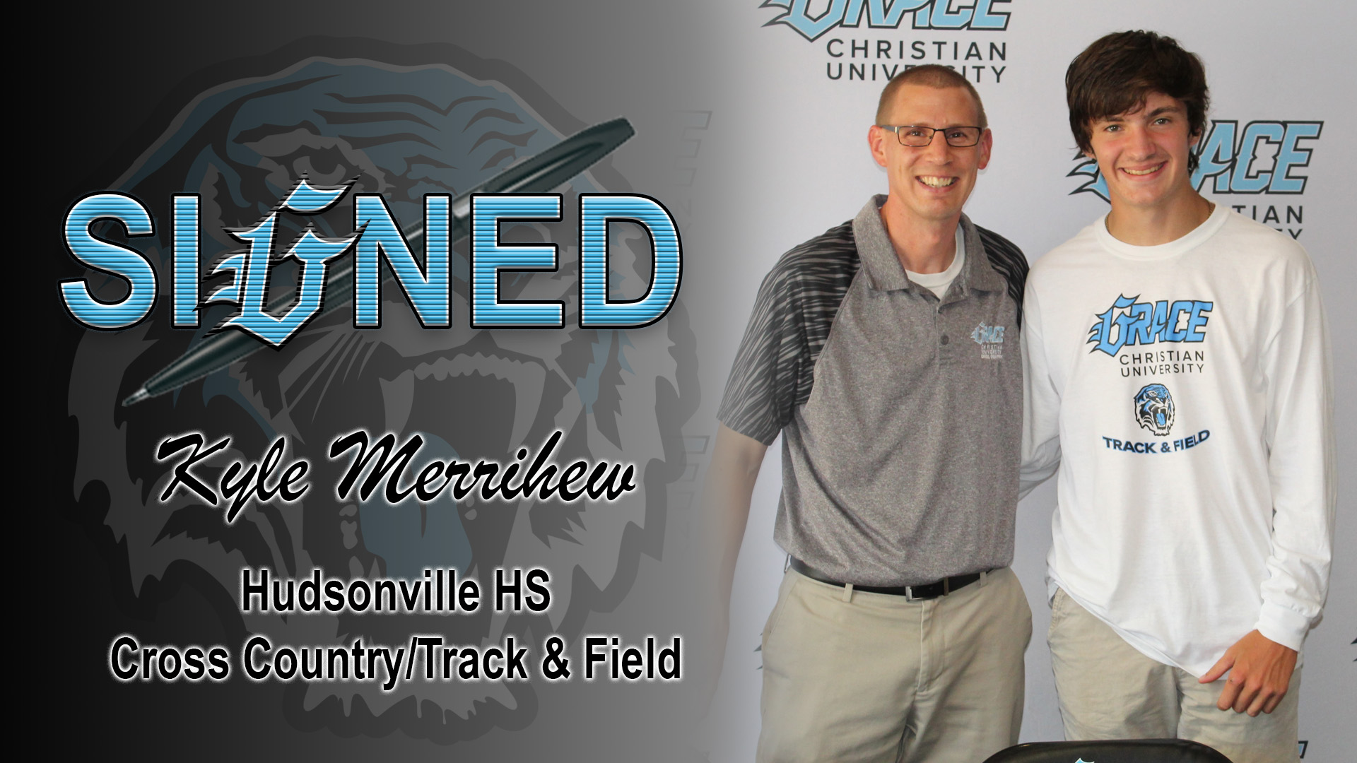 Hudsonville Standout Kyle Merrihew Joins Grace XC/Track The Official Site of the Grace